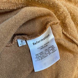 Reformation V Neck Sweater